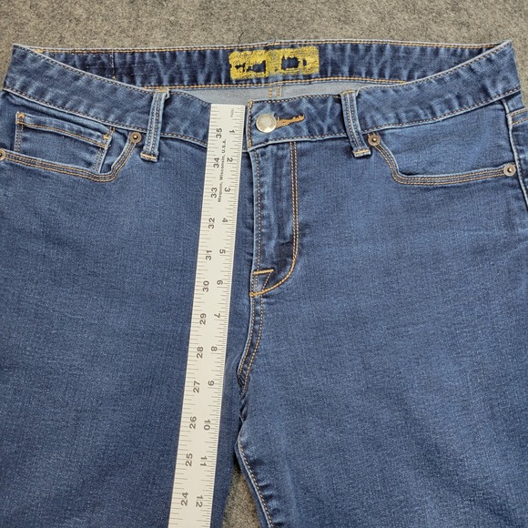 Lucky Brand Jeans Womens 12 Medium Wash Stretch Slim Fit Americana Classic Denim - Picture 8 of 12